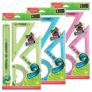 Estuche de dibujo 4 piezas twist'n flex colores surtidos