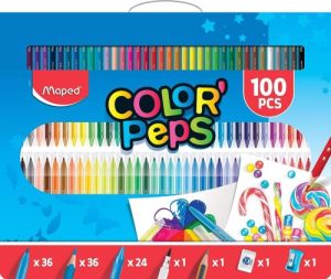 Set 100 piezas surtidas color'peps