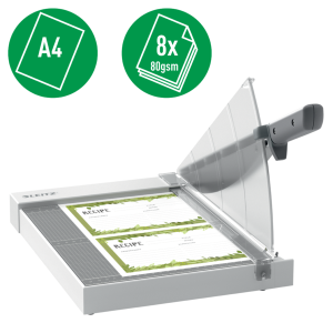 GUILLOTINA DE PALANCA A4 LEITZ PRECISION HOME 8H.