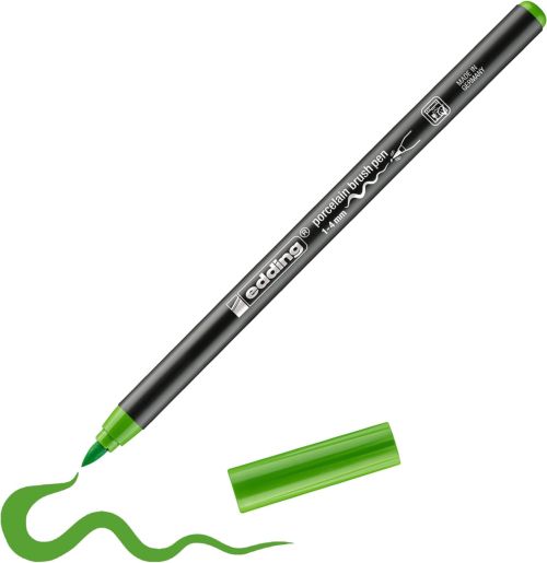 C/10 ROTULADOR EDDING 4200 VERDE MANZANA 011 PUNTA DE PINCE