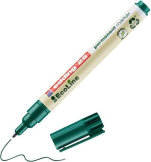 C/10 ROTULADOR EDDING ECOLINE E25 VERDE MARCADOR PERMANEN