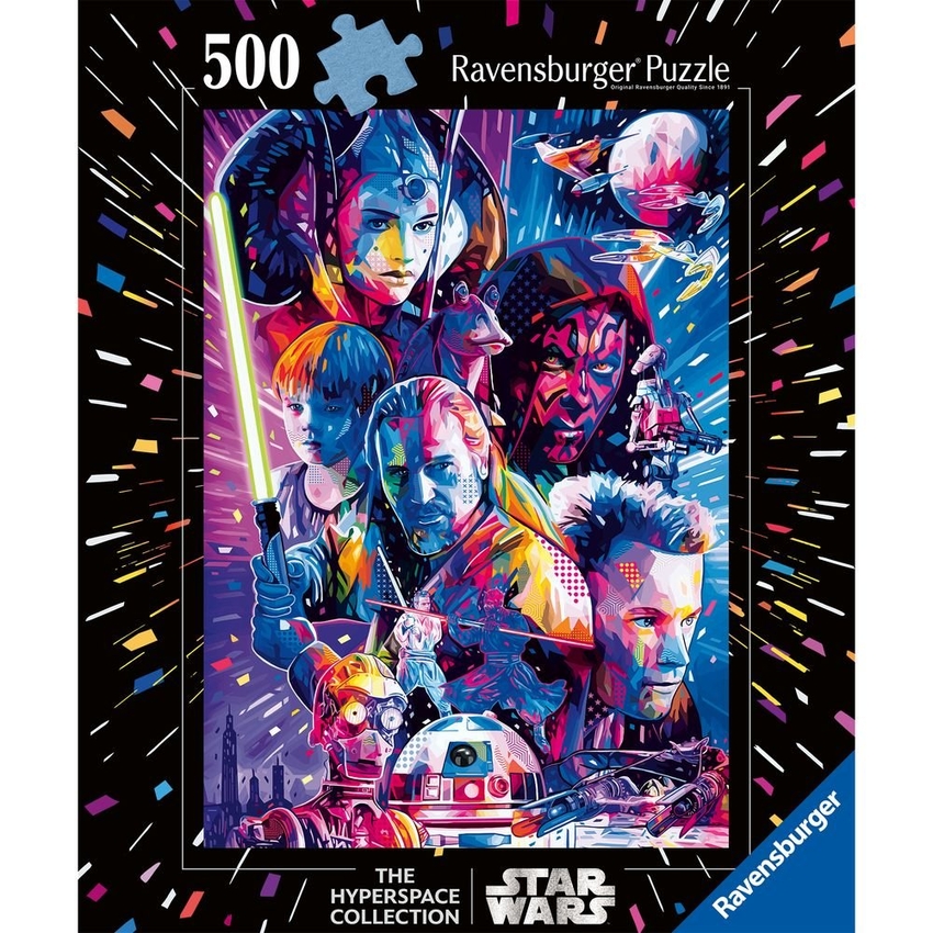 PUZZLE 2D STAR WARS LA AMENAZA FANTASMA LARGE 500 PIEZAS