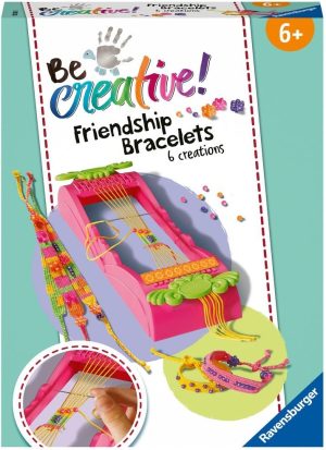 BE CREATIVE MIDI PULSERAS DE AMISTAD CON TELAR
