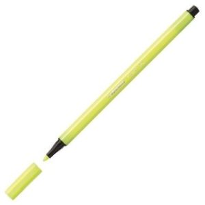 C/10 rotulador stabilo pen 68 fluo amarillo nº024 punta 1,0 mm