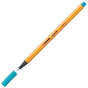 C/10 stabilo point 88 azul claro nº31 punta de fibra 0,4mm