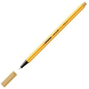 C/10 stabilo point 88 ocre nº65 punta de fibra 0,4mm