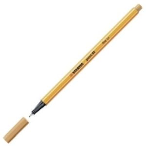 C/10 stabilo point 88 ocre claro nº88 punta de fibra 0,4mm