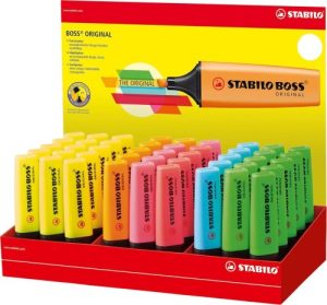 Exp 45 marcador fluorecente stabilo boss original colores surtidos