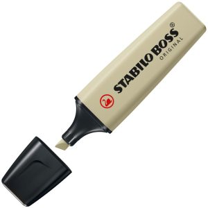 C/10 marcador fluorescente verde barro stabilo boss nature Colors 70/137