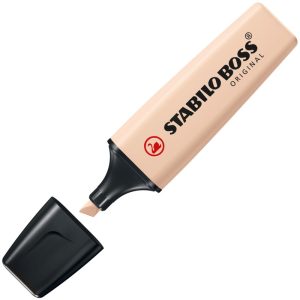 C/10 marcador fluorescente beige stabilo boss nature Colors 70/186