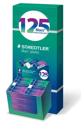 EXPOSITOR 80 GOMAS DE BORRAR MARS PLASTIC STAEDTLER