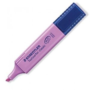 C/10 MARCADORES FLUORESCENTES VIOLETA TEXTSURFER 364-6