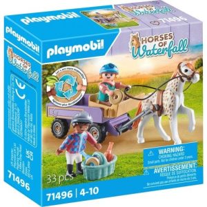 CARRUAJE CON PONI PLAYMOBIL