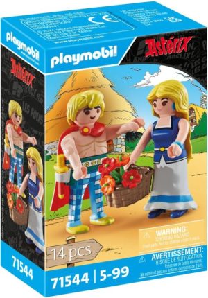 ASTERIX TRAGICOMIX Y FALBALA PLAYMOBIL