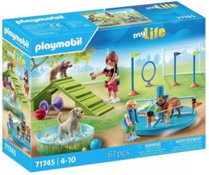 PARQUE PARA PERROS PLAYMOBIL