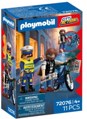 ROBO DE BICICLETA PLAYMOBIL