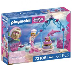 BANQUETE DE BODA BAJO EL MAR PLAYMOBIL