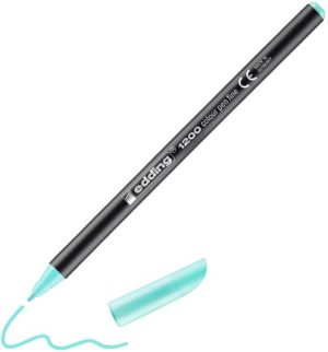 C/10 rotulador edding 1200 pastel verde menta suave 88 punta de fibra