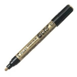 c/12 rotulador super color sc oro permanente punta m