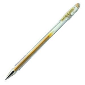 C/12 BOLIGRAFO PILOT G-1 ORO PUNTA 0,7MM TINTA GEL
