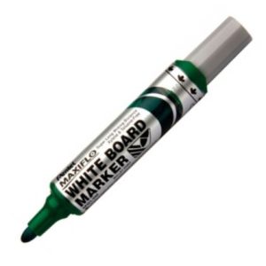 C/12 rotulador para pizarra blanca maxiflo m punta gruesa color verde