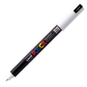 MARCADOR UNI-POSCA PC1MR COLOR BLANCO PUNTA 0,7MM