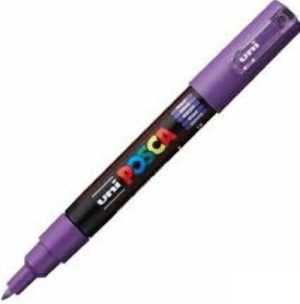 MARCADOR UNI-POSCA PC1M COLOR VIOLETA 0.7MM