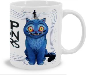 Taza ceramica 325ml saja boys k-pop demon hunters