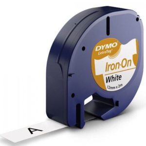 CINTA DYMO LETRATAG PARA ROPA 12MMX2M