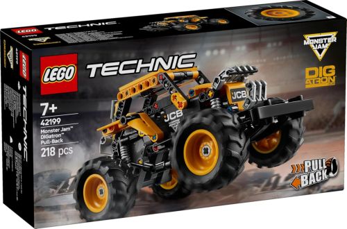 MONSTER JAM DIGATRON CON MOTOR DE CARGA MANUAL LEGO