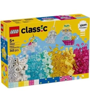CAJA DE MAGIA TRANSPARENTE LEGO