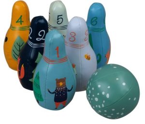 Set de bolos little woodies