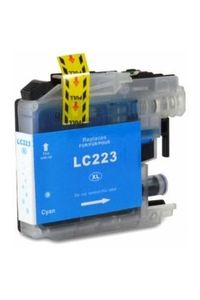 CARTUCHO TINTA COMPATIBLE BROTHER LC223C CIAN