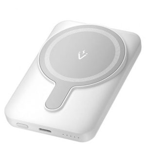 POWERBANK 5000 MAH VENTION FHSB0 22.5W WIRELESS BLANCA