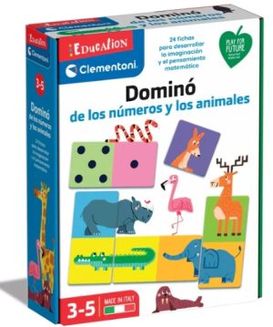 DOMINO DE NUMEROS Y ANIMALES