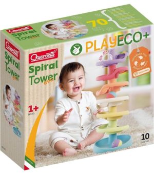 PLAYBIO &WOOD TORRE ESPIRAL 10 PIEZAS
