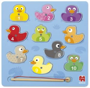 PUZZLE MAGNETICO PESCA PATITOS