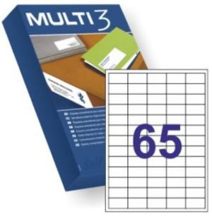 C/500 HOJAS ETIQUETAS FT/IM 38X21.2 MULTI3