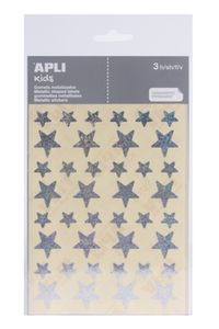 BOLSA 3 HOJAS GOMETS ESTRELLA HOLOGRAFICO PERMANENTES