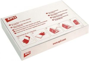C/100 forro libros ajustable 30x53cm pvc apli