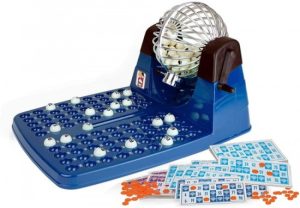 bingo Deluxe con 72 cartones color azul