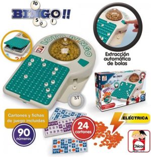 BINGO ELECTRICO 24 CARTONES