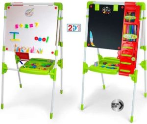 PIZARRA DE ARTISTA MAGNETICA EXTENSIBLE Y CON ACCESORIOS