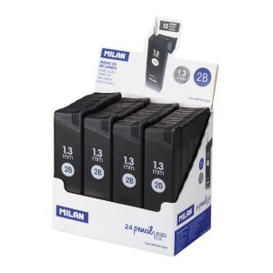 Exp 24 cajas de 12 minas grafito 1,3mm 2b