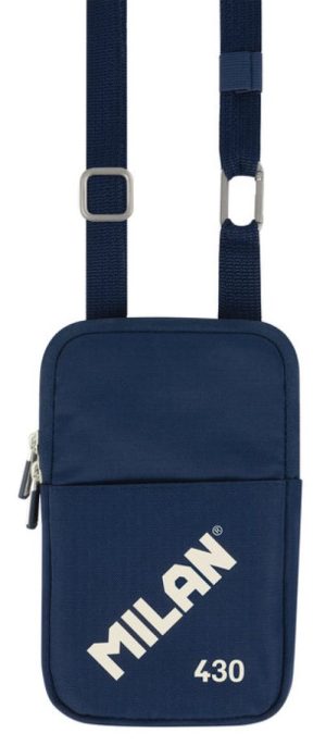 Bolso pequeño bandolera milan 430 since 1918 color azul