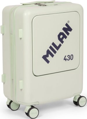 Maleta cabina rigida 55 cm. milan 430 since 1918, color verde