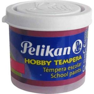 c/6 botes tempera pelikan 40ml color magenta