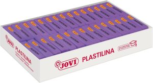C/30 TACOS PLASTILINA JOVI 70 PEQUEÑA 50G. LILA