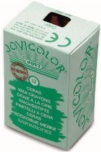 C/12 CERAS JOVICOLOR COLOR NEGRO