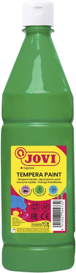 Bote tempera liquida jovi 1000ml verde medio
